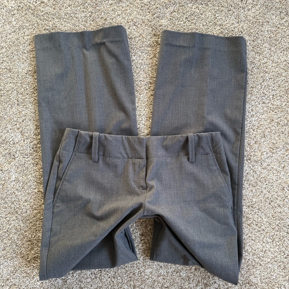 Y2K 2000s Office Siren Trousers in Grey